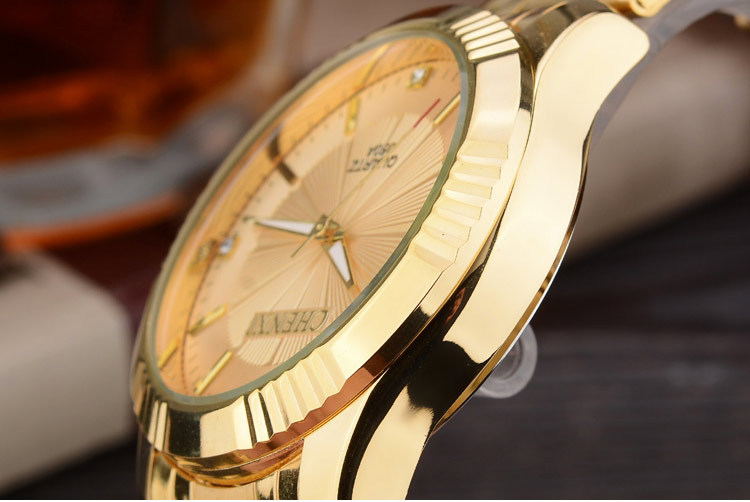 Luxury Brand Man Gold Dress Watches Stainless Steel JayJay's Scrubs