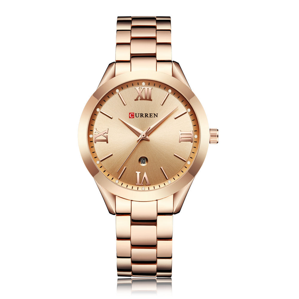 CURREN 9007 Rose Gold Watch Women Quartz Watches Ladies Top Brand Luxury Female Wrist Watch Girl Clock Relogio Feminino JayJay's Scrubs