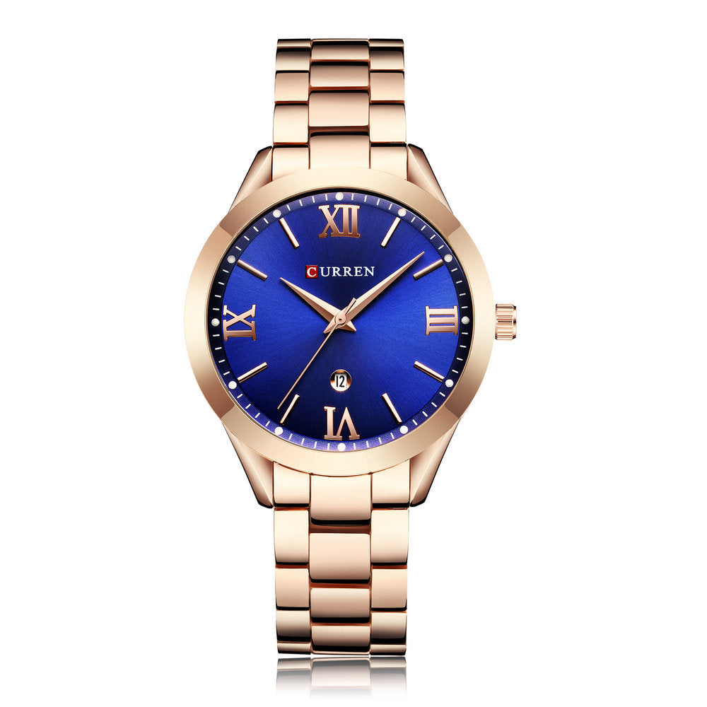 CURREN 9007 Rose Gold Watch Women Quartz Watches Ladies Top Brand Luxury Female Wrist Watch Girl Clock Relogio Feminino JayJay's Scrubs